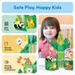 PicassoTiles 26 Piece Forest Animal Magnet Tile Set