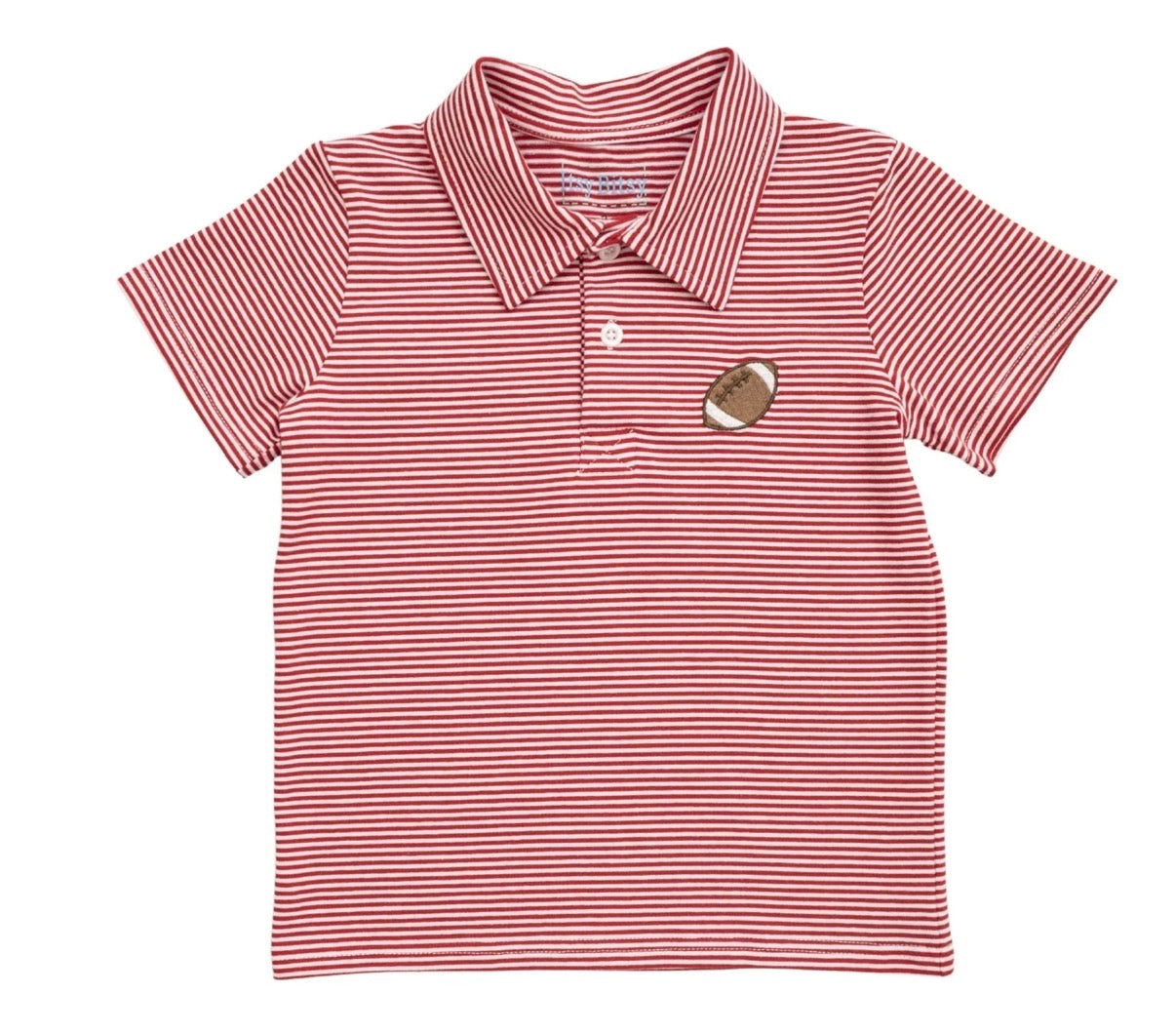 Back to School Football Polo Top