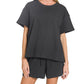 French Terry Shorts Set