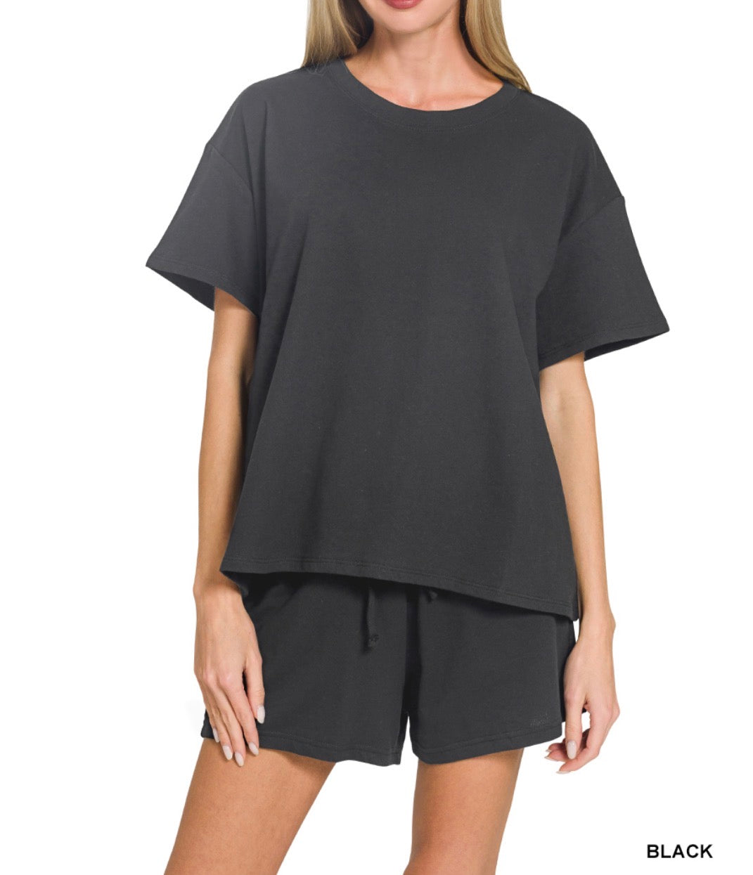 French Terry Shorts Set