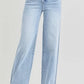Light Wash Long Cuff Jeans