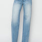 Medium Washed Straight Jeans