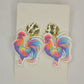 Rooster Earrings