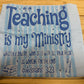 Blue Teaching Tee