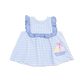 Bubbly Sailboat Stripe - Ruffle Top and Bloomer