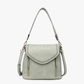 Lorelei Double Zip Whipstitch Trim Crossbody