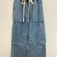 Drawstring Denim Pants