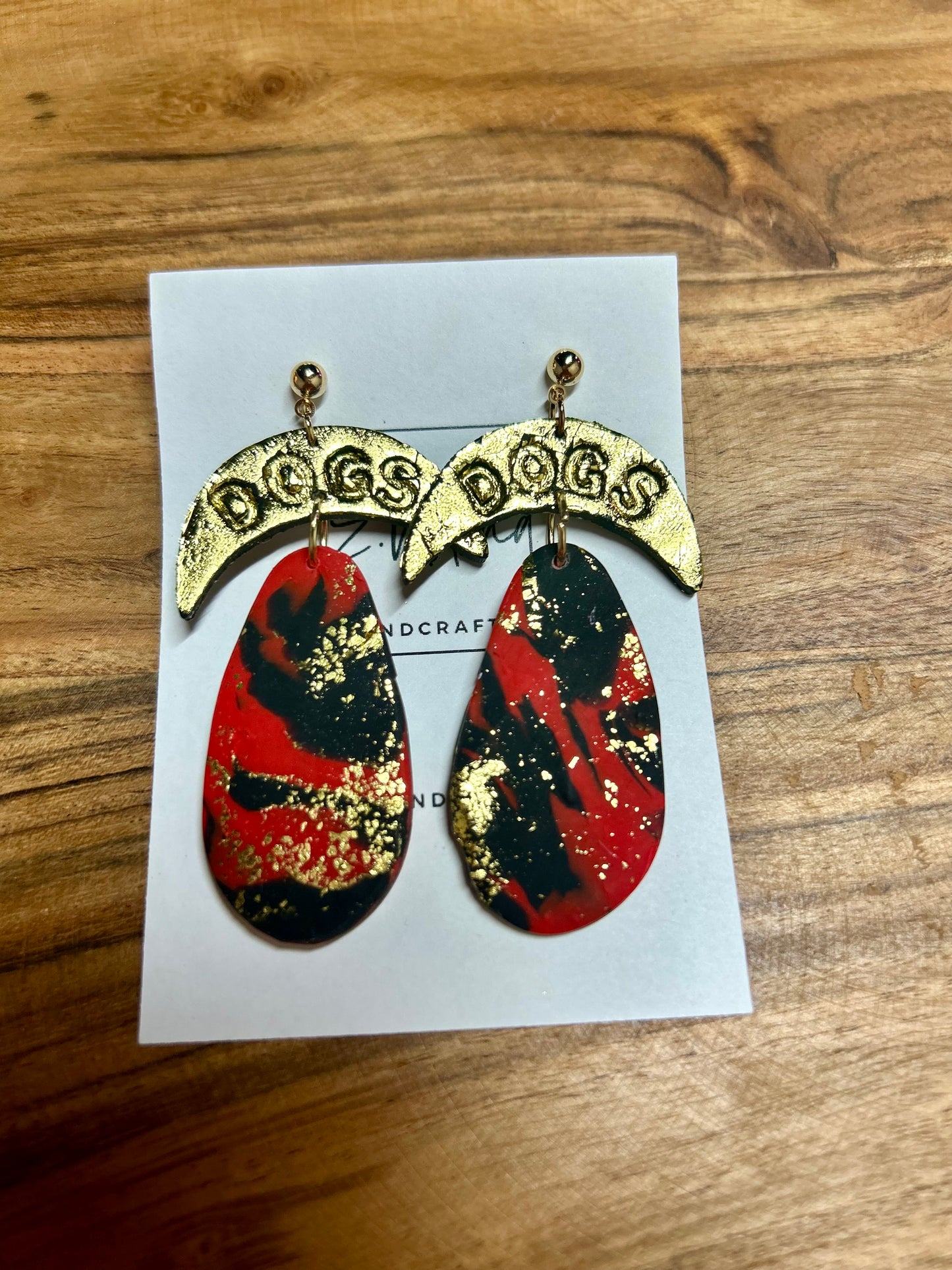 “Dogs” Earrings