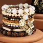 9 Layer Multi Color Bracelet Set