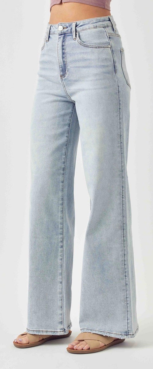 Light Wash Flare Jeans