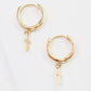 Cross Dangle Earrings