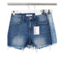 Denim Frayed Shorts