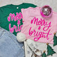 Pink Merry & Bright Tee
