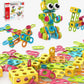 PicassoTiles 115pc Engineering Construction Set
