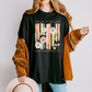 The Joy of the Lord is my Strength Floral Comfort Colors Tee