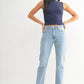 Light Denim Clean Stretch Straight Leg