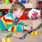 PicassoTiles Race Car Track Slider Racing Building Set