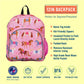 Horses Backpack - 12 Inch
