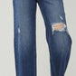 Distressed Knee Jeans