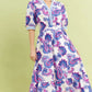 Smocked Waist Maxi Dress