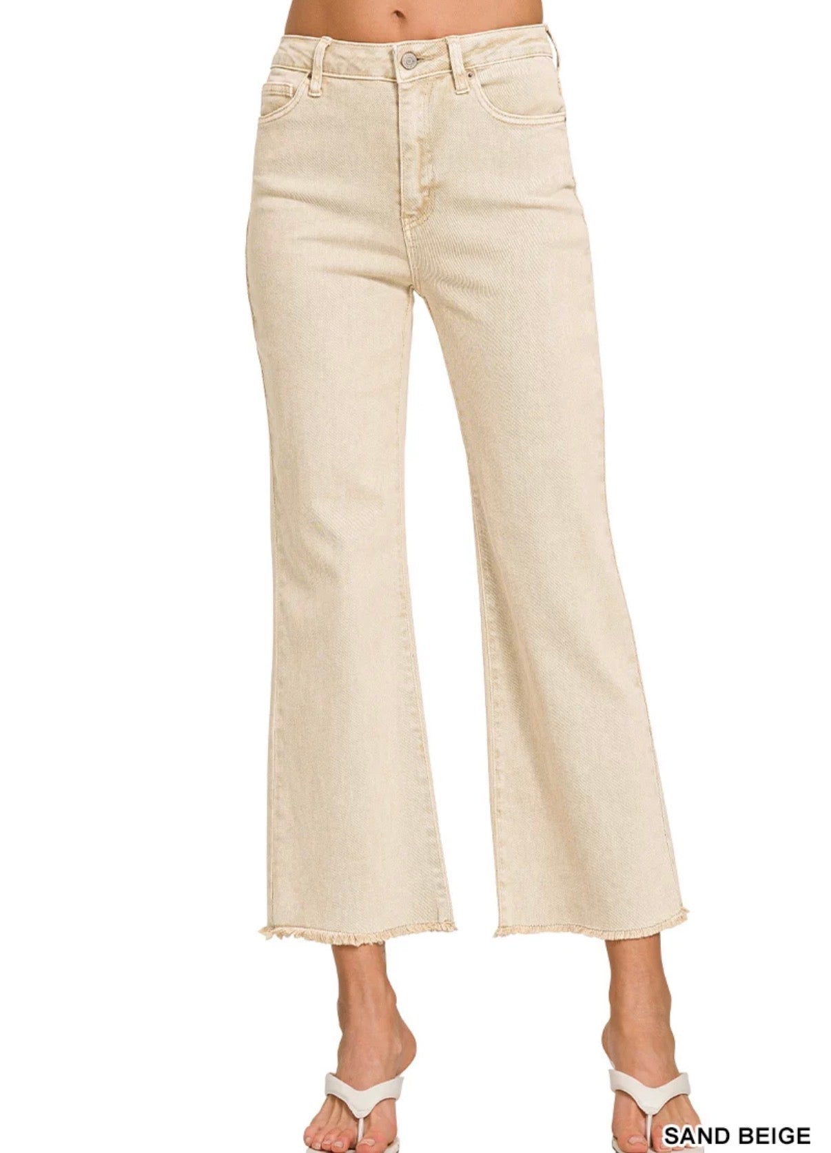 Acid Wash Summer Jeans