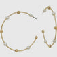 Skinny Pearl Hoops