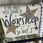 Stars Made To Worship Tee