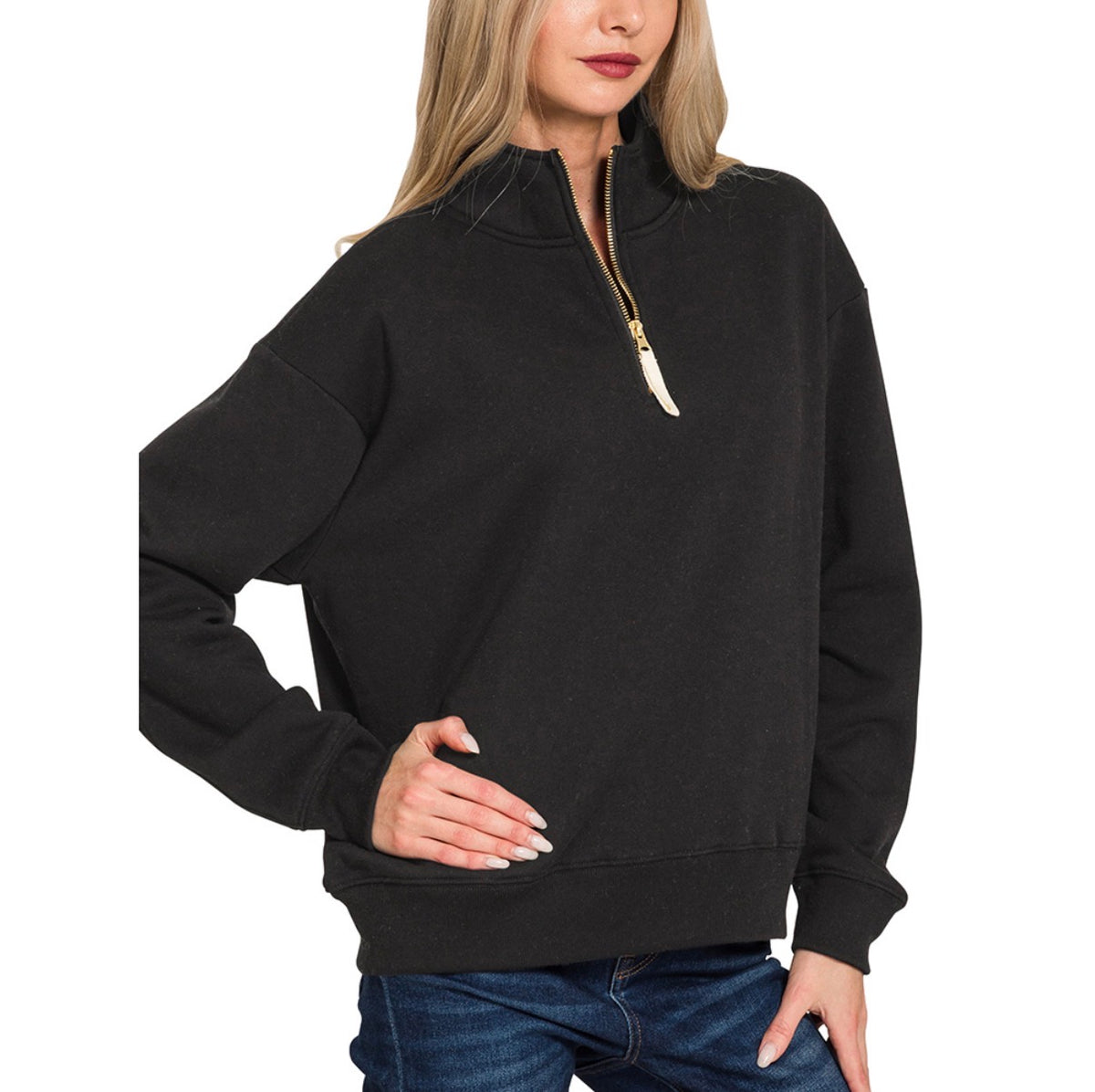 Quarter Zip Fleece Pullover