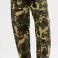 Camo Mid Rise Barrel Pants