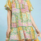 Short Colorful Spring Dress