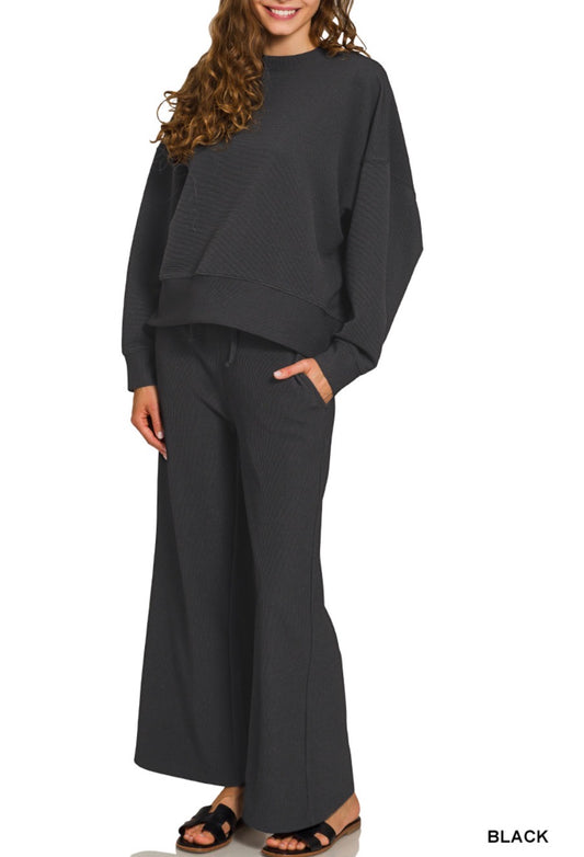 Ribbed Two Piece Set