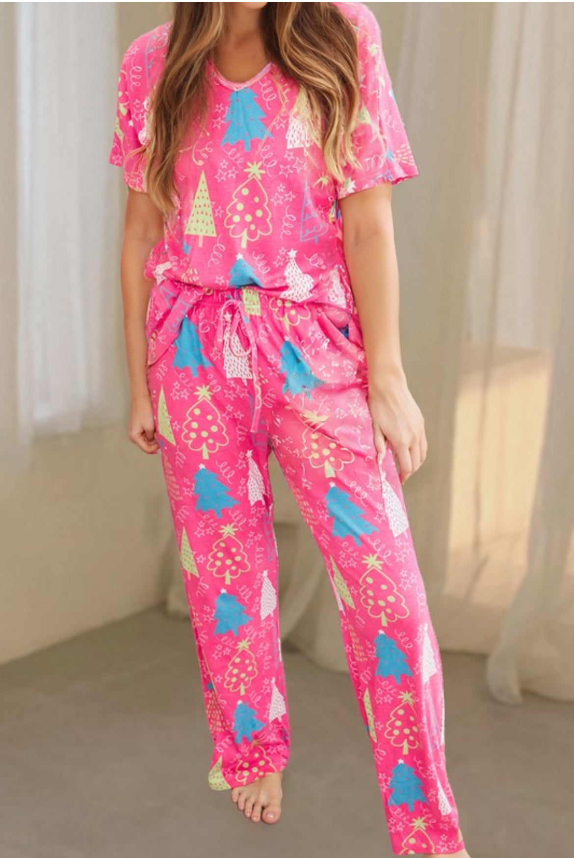 Christmas Tree PJ Set