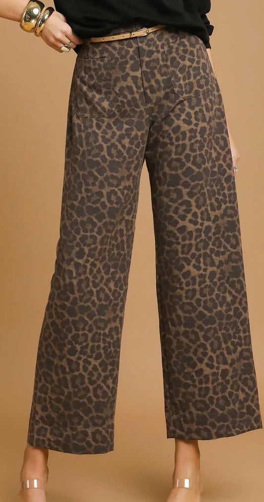 Chocolate Leopard Pants