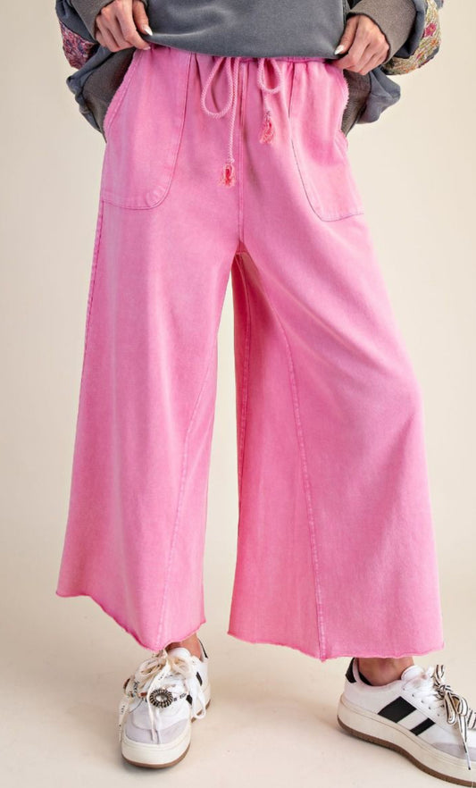 Barbie Pink Mineral Washed Pants