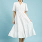White Midi Dress