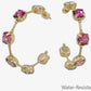 Crystal Hoop Earrings