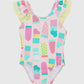 Ice Cream One Piece Bathing Suit