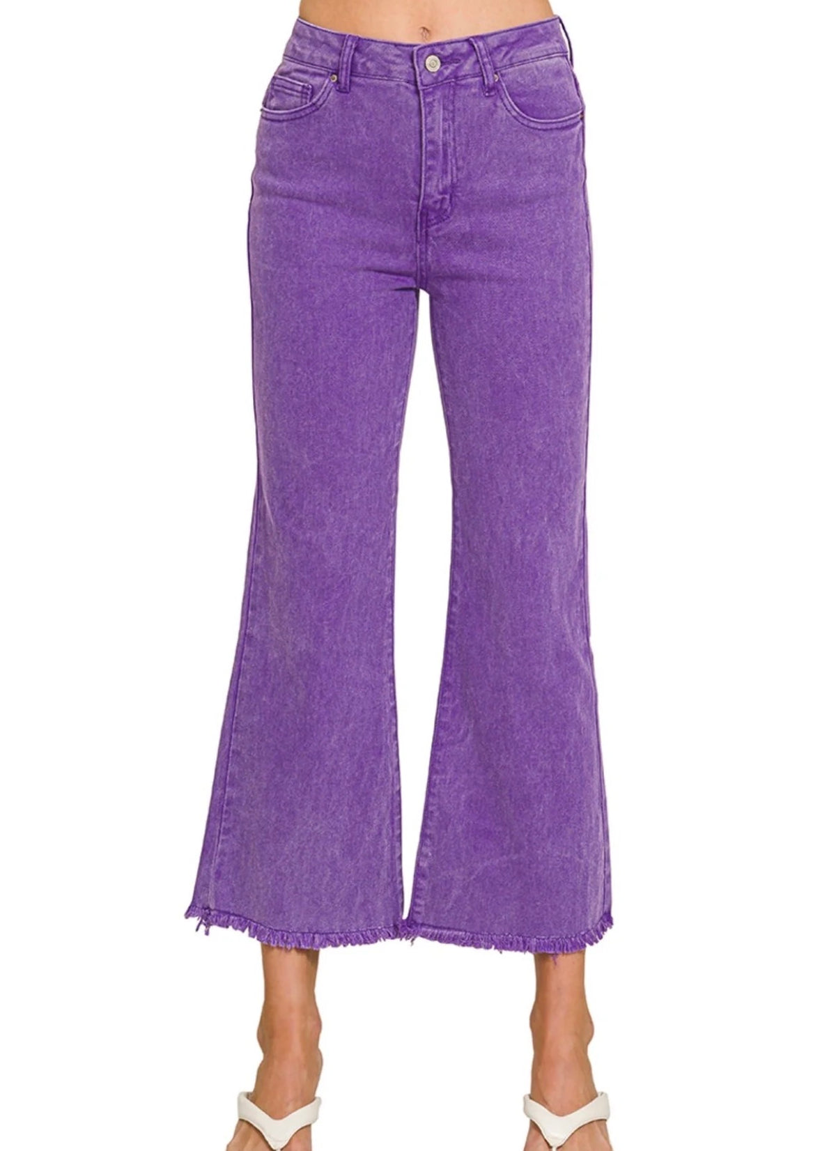 Acid Wash Summer Jeans