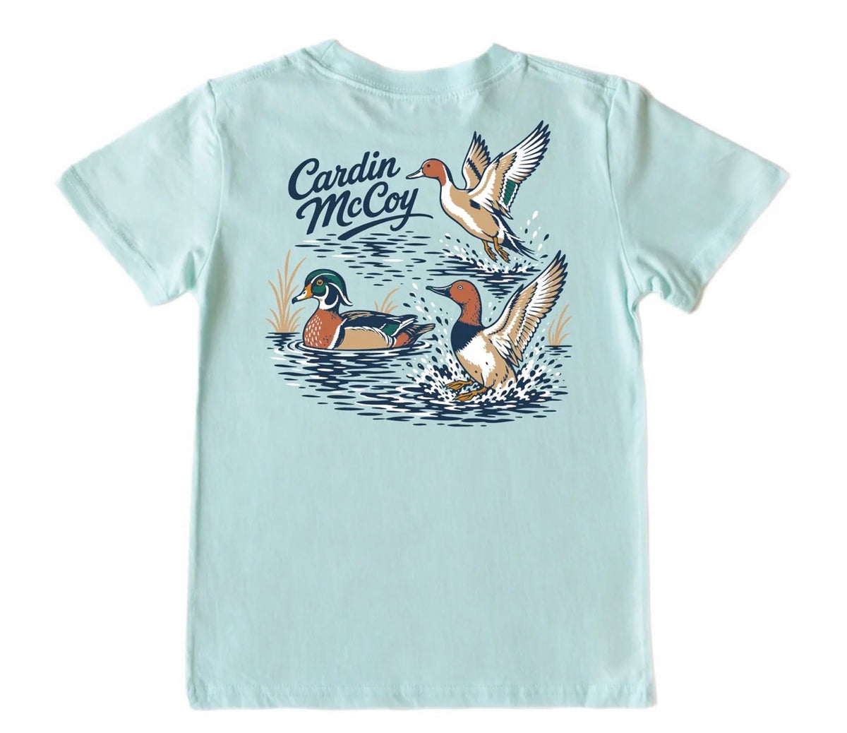 Mint Waterflow Short Sleeve Tee