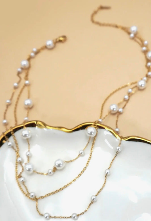 Three Layered Necklace