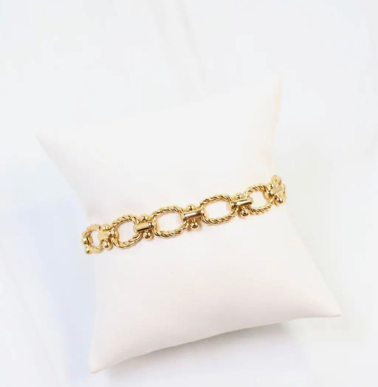 Twisted Link Bracelet