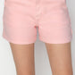 Pink High Rise Shorts