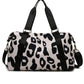 Leopard Print Weekender Bag