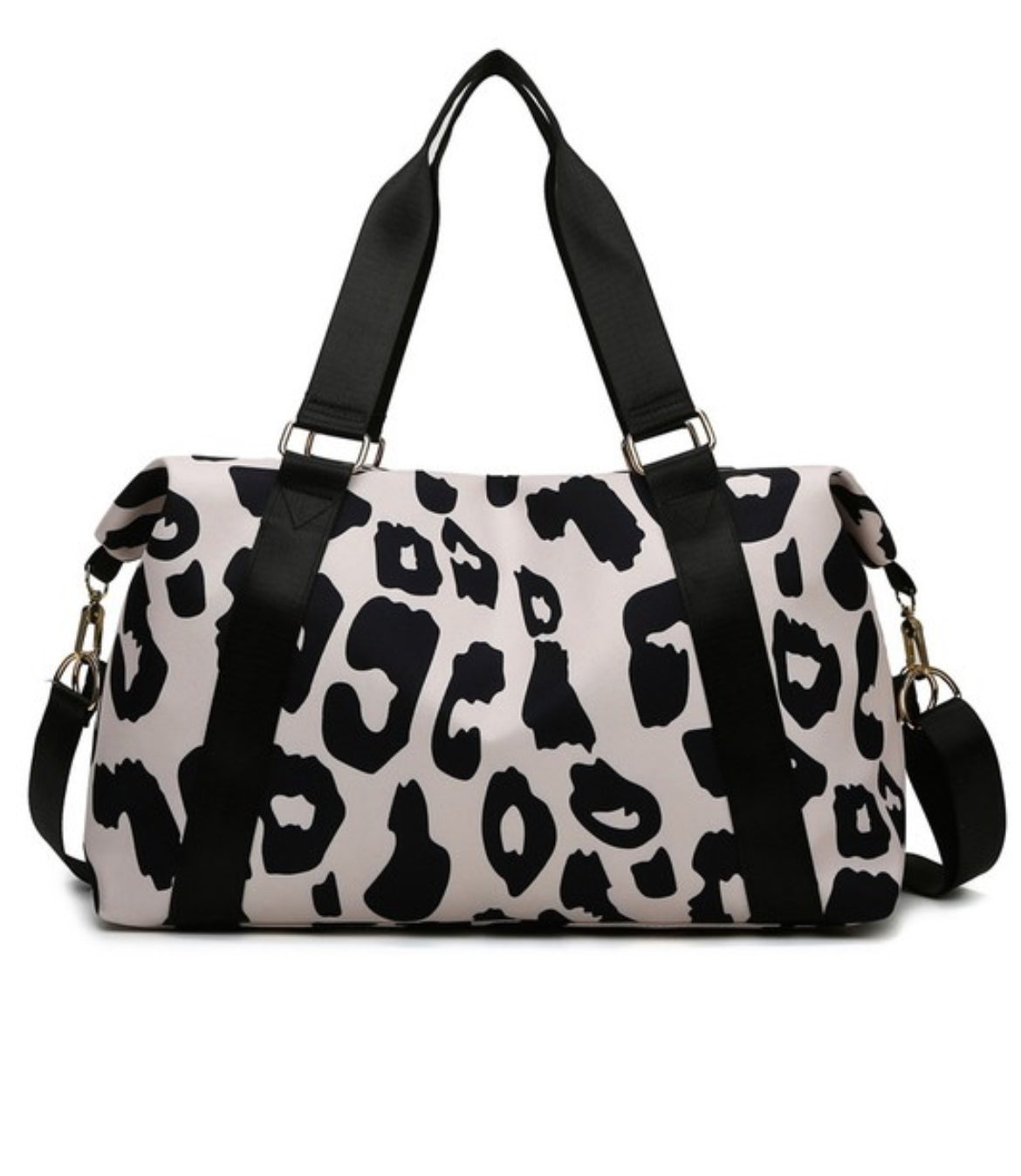 Leopard Print Weekender Bag