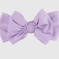 Purple Bow Headband