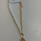 Gold Chain & Pearl Necklace