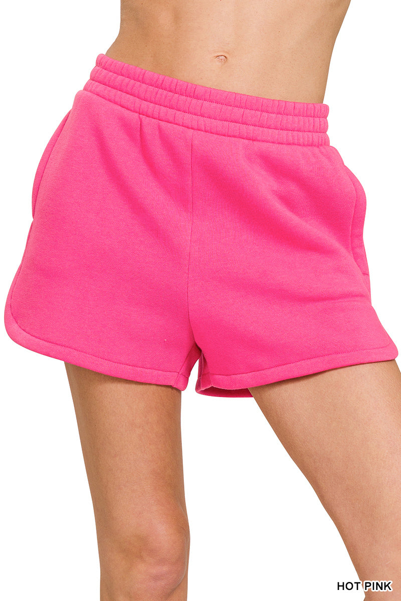 Fleece Waistband Shorts