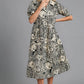 Puff Sleeve Design Dress