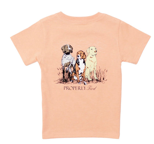 Boys Triple Dog Tee
