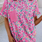 Floral Corded Pocket Top